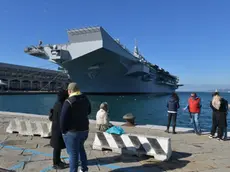Nave Trieste ormeggiata sulle Rive (Bruni)