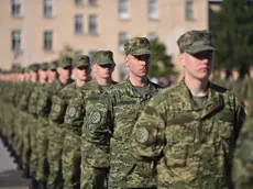 Militari dell’esercito croato in una foto del ministero della Difesa di Zagabria