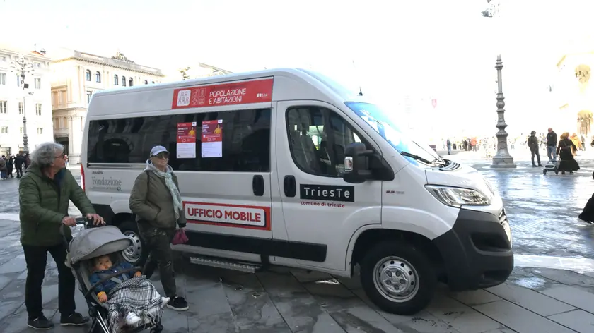 L’ufficio mobile del Comune sarà a disposizione per la rilevazione censuaria Foto Francesco Bruni