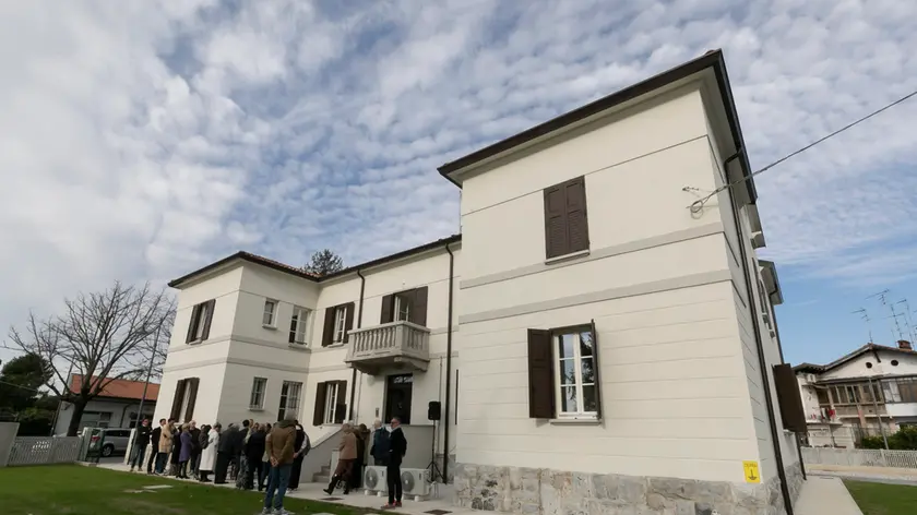L'esterno della palazzina di via Rossetti 21, risalente all’epoca dei Cosulich (Foto Bonaventura)