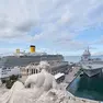 Nave Trieste ormeggiata sulle Rive (Silvano)