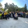Alcuni momenti dell’ultima passeggiata inclusiva con i disabili e gli amministratori comunali