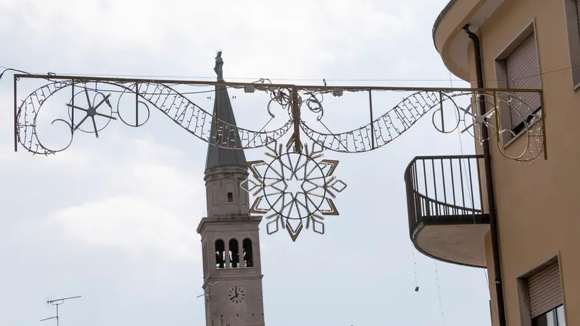 Le luminarie a Monfalcone (Bonaventura)
