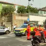I soccorsi in via Revoltella