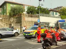 I soccorsi in via Revoltella