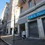 L'ingresso della casa di riposo in via Carducci (Lasorte)