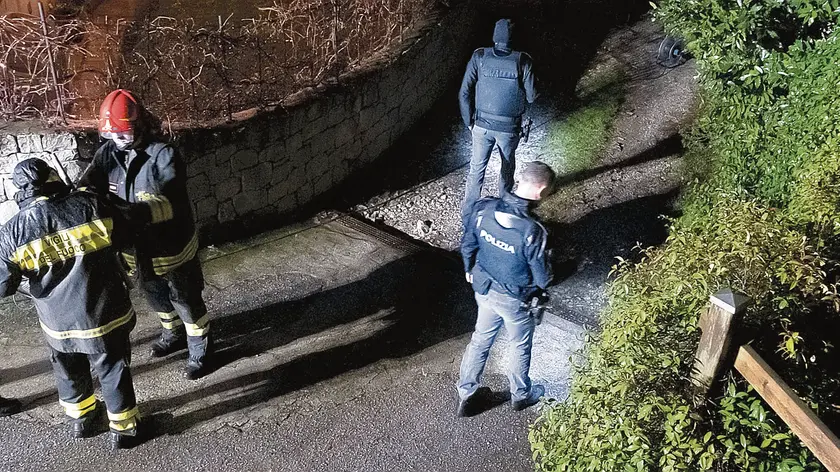 L’abitazione di Rupinpiccolo dove si è verificata la sanguinosa rapina nel gennaio 2023