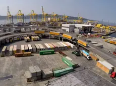 Trieste. Porto, Molo VII, Foto scattate dal Pacorini Silocaf.