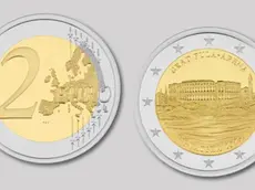 La moneta commemorativa da 2 euro. (Foto Banca centrale croata)