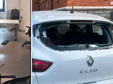 I danneggiamenti causati mercoledì da un utente alla Maddalena e un’auto di Asugi vandalizzata