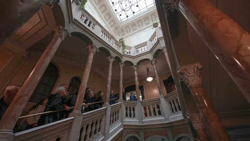 Gli interni del palazzo che ospita il Conservatorio Tartini (Foto Lasorte)