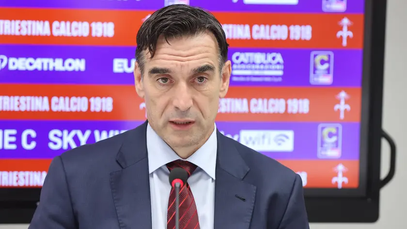 Tom Zelenovic alla conferenza stampa di presentazione lo scorso settembre (Lasorte)