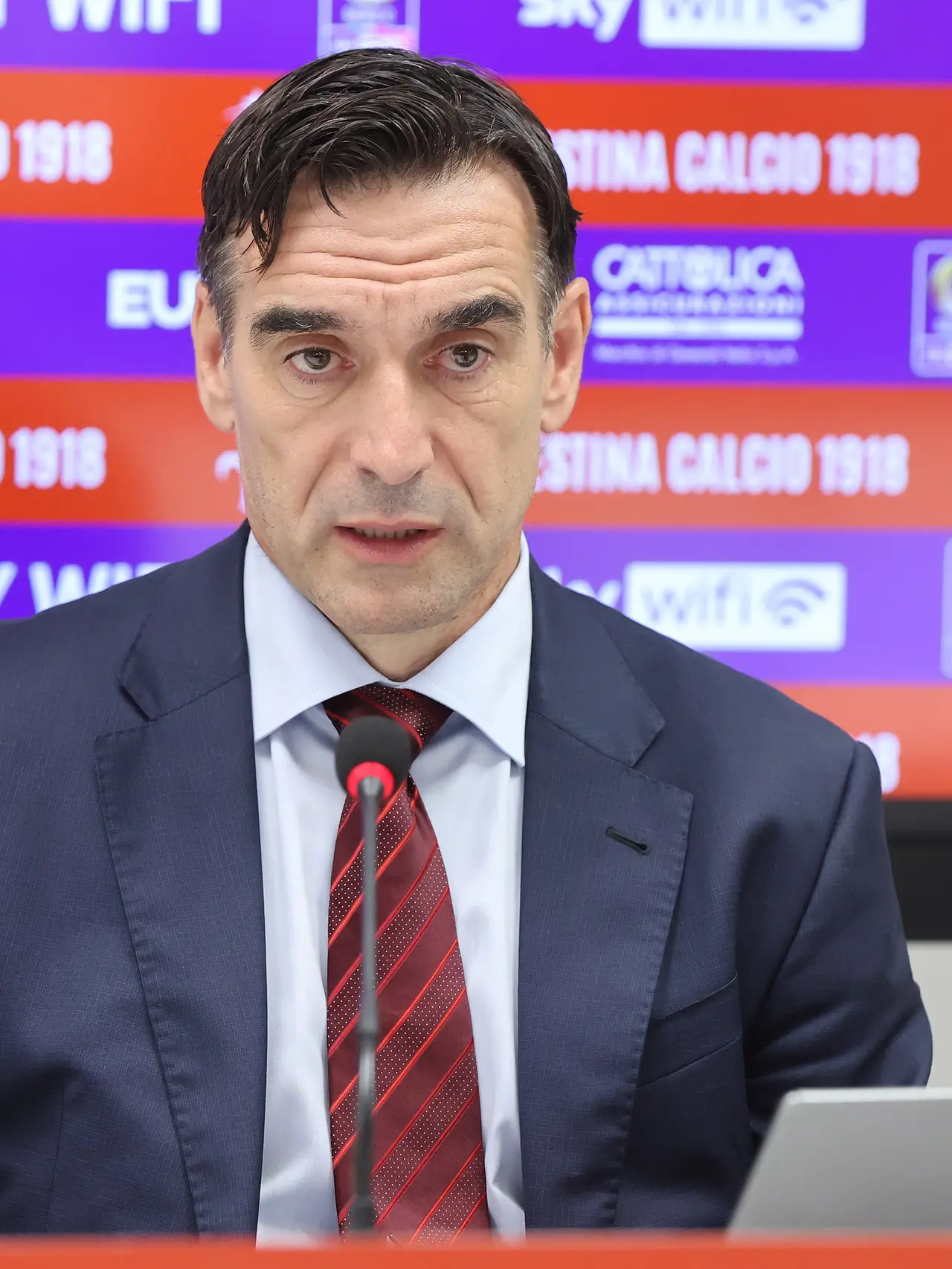 Tom Zelenovic alla conferenza stampa di presentazione lo scorso settembre (Lasorte)