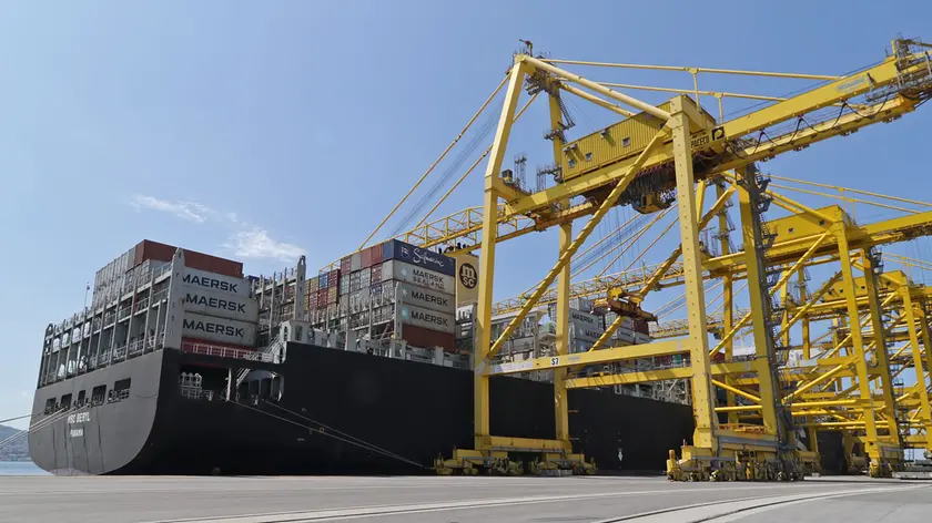 Il porto di Trieste in una foto di archivio (Lasorte)