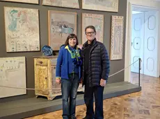 Fabio Capello con Raffaella Sgubin