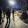 La Citroen Saxo coinvolta nel frontale di venerdì (Lasorte)