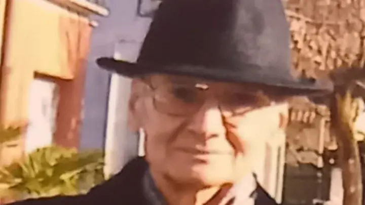 Una vecchia immagine di Bruno Orlando