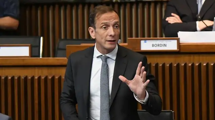 Il governatore del Fvg, Massimiliano Fedriga