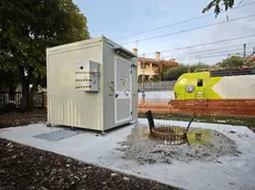 Il punto dove sorgerà il manufatto a Visogliano (Lasorte)