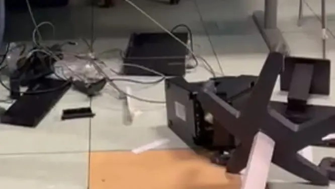 I danni provocati a Cattinara