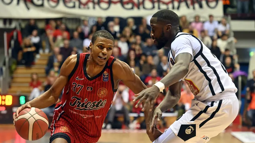Lo statunitense Jahmi'us Ramsey, pilastro della Pallacanestro Trieste FOTO FRANCESCO BRUNI