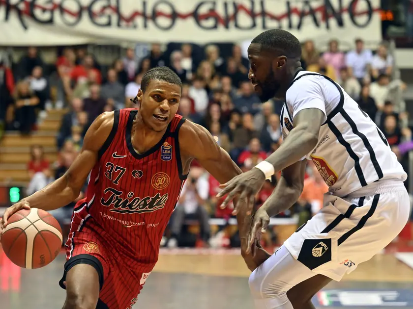 Lo statunitense Jahmi'us Ramsey, pilastro della Pallacanestro Trieste FOTO FRANCESCO BRUNI