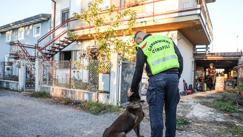 Le ricerche riprese giovedì a Sdraussina. Foto Tibaldi