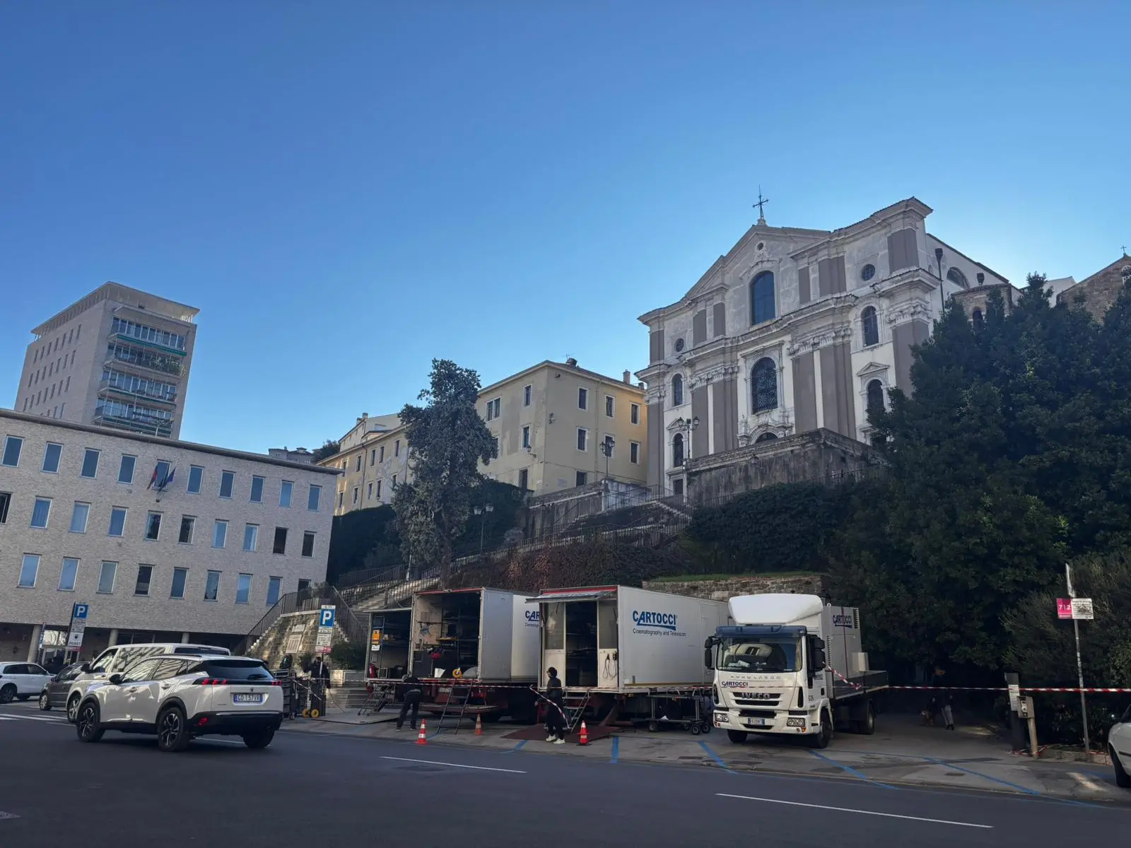 Iniziate a Trieste le riprese del film "Memorie di un marciatore"