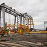 Lo stabilimento della Fincantieri di Monfalcone