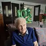 Pietro Bastiani il giorno del suo 102esimo compleanno ad agosto