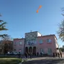 I palloncini arancioni alzati fino a 24 metri (Lasorte)