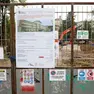 il cantiere per la demolizione dell’ex Ospedale civile