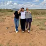 Le volontarie Beatrice Falaschi, Michela Panzeri e Mariarosa Milinco in Kenya