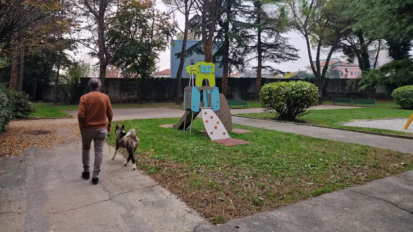 Il giardinetto di via Pacinotti a Monfalcone (Bonaventura)
