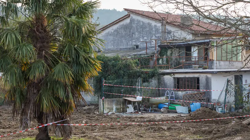 ll retro dell’abitazione dove si trova il pozzo foto Tibaldi