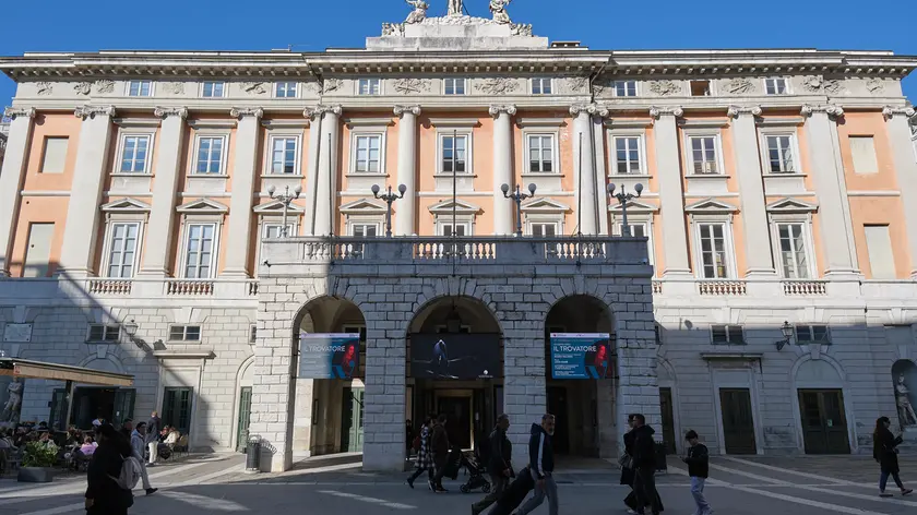 L’ingresso del Teatro Giuseppe Verdi (Silvano)