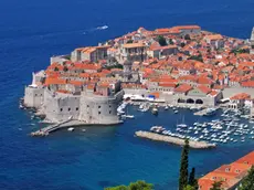 Una veduta della città di Spalato, in Croazia