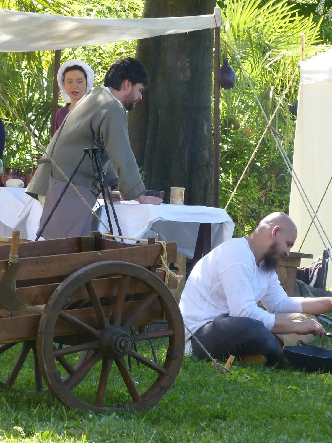 Una rievocazione storica in Borgo Castello (archivio Bumbaca)