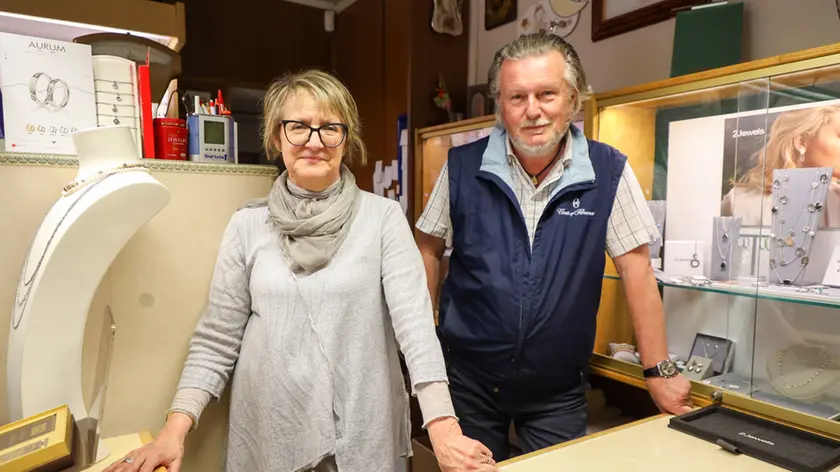 Anna Cantarutti e Bruno Scatto del Banco Oro (Tibaldi)