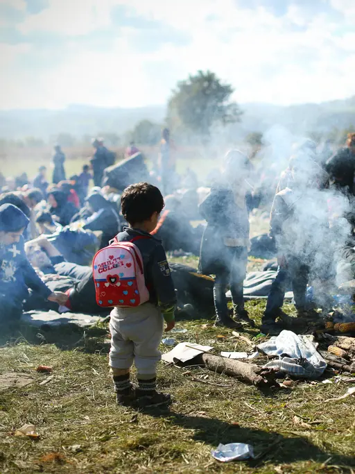 Migranti lungo la Rotta Balcanica