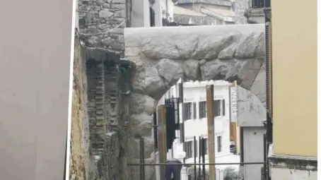 I lavori di restauro sull’Arco romano di Fiume