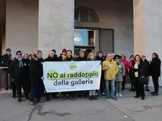 Il Comitato Gag di Muggia durante una manifestazione (Lasorte)