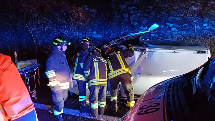 I soccorsi sul posto