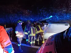 I soccorsi sul posto