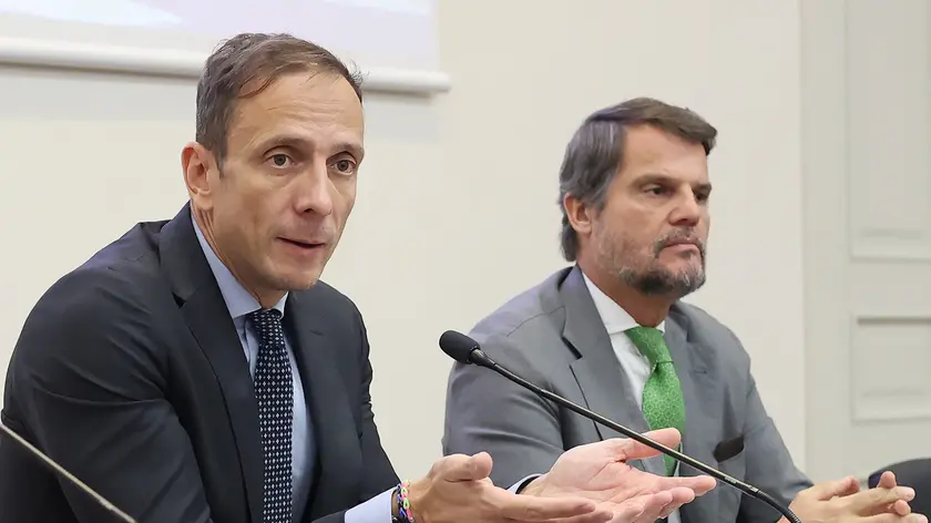 Massimiliano Fedriga e Marco Mezzaroma. Foto Lasorte