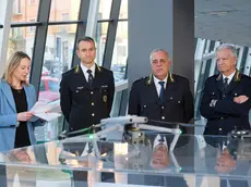 Il drone in dotazione al Comune presentato nella caserma della Polizia locale Foto Massimo Silvano