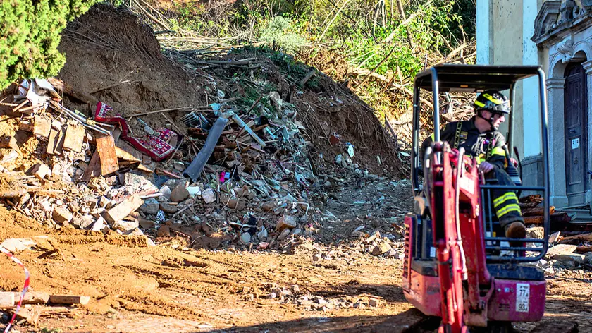 Le macerie al posto della casa