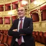 Giuliano Polo nel “suo” Teatro Verdi (foto Andrea Lasorte)