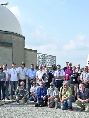 La formazione che segue l’attività del Circolo Culturale Astronomico di Farra d’Isonzo