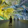 Un rendering dell’opera “Data Tunnel”